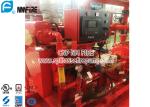 Red FM Approval 300 Hp Diesel Water Pump Engine Used In The Firefighting