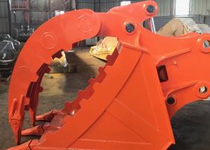 Wholesale Alloy Steel Excavator Thumb Bucket Facilitates Cleaning And Leveling from china suppliers