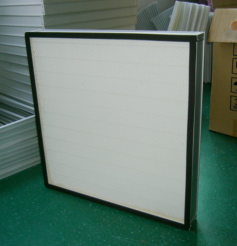 Commercial Air Conditioner HVAC System H13 Hepa Panel Filter Mini Pleat HEPA Filter