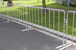 Customized metal crowd control barrier / portable barricades / Temporary Fence