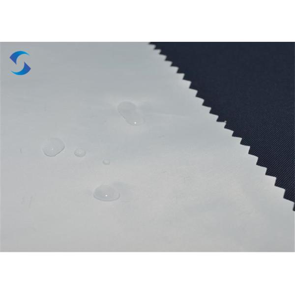 Downproof 310T 40D Woven Nylon Fabric PU Coated For Jacket