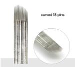Sterilized Tattoo Needles Microblading Blade to Produce Eyebrow Hair Strokes