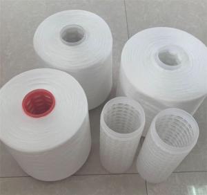 Wholesale 20s Recycled Polyester Spun Yarn Eco Friendly For industrial sewing thread from china suppliers