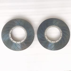 Wholesale Gray Cast Iron HT250 Brake Disc 420*40mm Drilled Disc Rotor For Audi from china suppliers