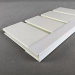 Laminated Wood PVC Slatwall Panels For Showroom Decoration