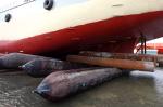 Ship Launching Marine Rubber Airbags Heavy Object Handling Salvage And Buoyancy