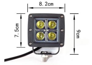 Wholesale 1500 Lumen Black LED Pods Spot Flood Combo Beam High Intensity LED from china suppliers