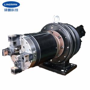 Wholesale Stable Clamping Force Laser Rotary Chuck 4 Jaw Double Acting 500r/min from china suppliers