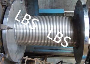Wholesale Custom LBS Groove Wire Rope Drum With High Speed Rope Wheel from china suppliers