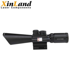 Wholesale 3.5-10X40 Tactical Rifle Scope With Red Laser Illuminated Mil Dot Reticle Fit 20mm from china suppliers