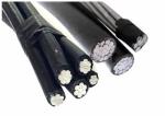 Aluminum Conductors Overhead ABC Aerial Bundled Cable for 0.6/1KV Voltage Round