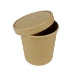 Biodegradable Soup Cup Disposable Hot Soup Bowl 8oz 12oz 16oz 20oz