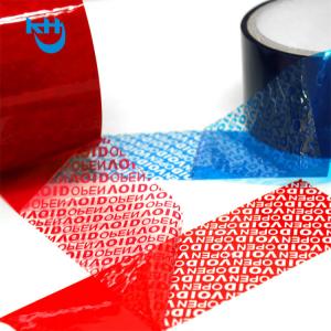 Wholesale Tamper Evident Security Adhesive Tape Anti Counterfeiting Void Label Tape from china suppliers