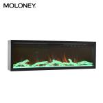 47inch Built in Portable Freestand Electric Fireplace Single View Side DIY Log