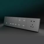 50000 Hours Remote Smart Switch 220V 10A Wifi Dimmer Switch For Led Lights