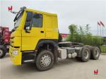 SINOTRUK CNHTC HOWO 6X4 Reinforced Frame 420 horse power Semi Truck Head Sale in