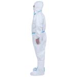 Sterile Non Woven Chemical Medical Protective Coverall With Shoe Cover