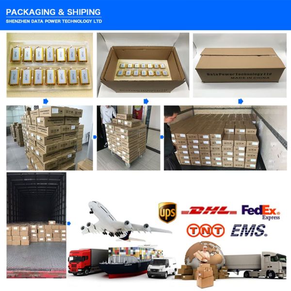 2200mAh 4025180 Size Li-Polymer Battery with 1000 Cycles for Motion Sensor Closet Light