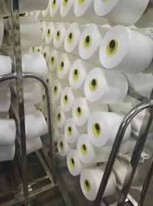 Wholesale Virgin Recycled Polyester Spun Yarn 40S/3 With GRS Certificate from china suppliers