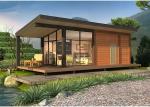 Prefabricated Luxury Mobile Steel Container House Aluminum Profile For Office