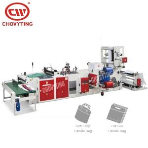 Wholesale 120pcs/Min Soft Loop Handle Bag Making Machine from china suppliers