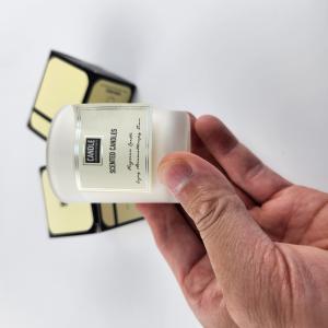Wholesale OEM Custom Candle Label Printing Personalized Spot UV Metallic Candle Labels from china suppliers