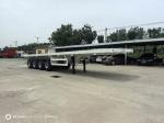 4 Axle Flatbed Trailer Container Truck Cargo Semi Trailers
