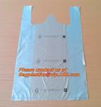 Vest Handle Sealing bags, Handle bags, Degradable T-shirt bag,biodegardable t