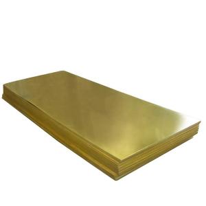 Wholesale Thickness 0.3-60mm H62 C1100 C1220 C2400 C26800 C27200 Brass Copper Sheet Brass Sheet Plate from china suppliers