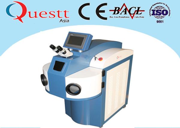 Water Chiller YAG Laser Gold Laser Welding Machine 200 / 300 / 400W With 10X