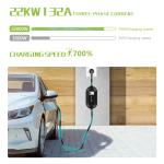 GBT 22KW 32A 3 phase EV charging car fast charging station ac ev charger for GBT