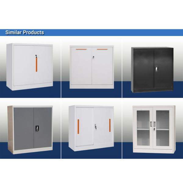 Adjustable Shelf 0.6mm Height 900mm Steel Filing Cupboard