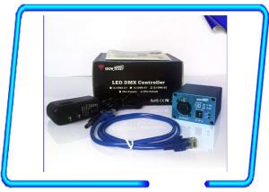 Wholesale Wall mountable 2 Universes Artnet 512 DMX Controller Blue For Live performance from china suppliers