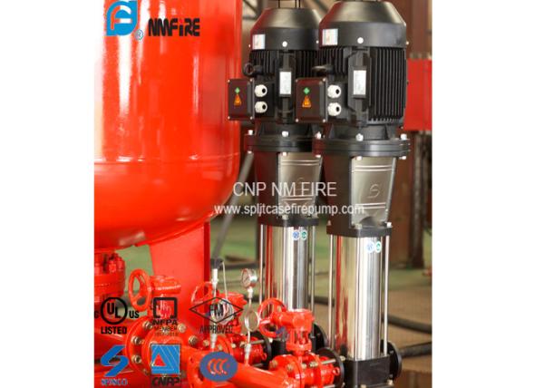 Multi - Stage Booster Fire Jockey Pump 2m³/H For Firefighting , NFPA20 / GB6245