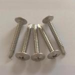 NXF ASTM DIN JIS A240 316Ti/0Cr18Ni12Mo2Ti ST3.5-ST5 Cross Recessed Flat Head