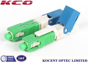Wholesale Single Mode Fiber Optic Fast Connector , Sc Optical Connector Field Installable from china suppliers