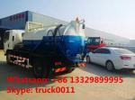 Bottom price new products vacuum sewer suction and flushing truck, best seller