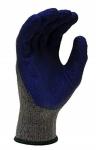 Crinkle Palm Latex Coated Work Gloves , Insulated Winter Work Gloves