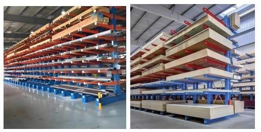 Customizable 1000kg/Arm Cantilever Arm Rack For Oversized Goods Easy Access Design