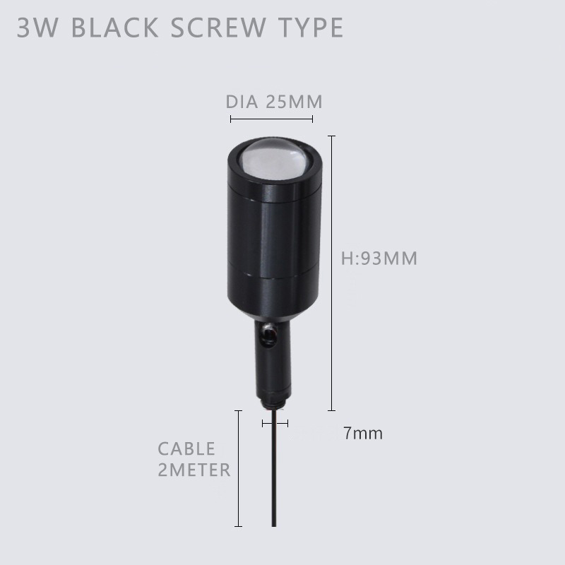 Modern Zoomable Dimmable Energy Efficient LED Mini Spot Light