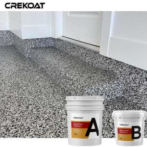Wholesale Paint Flakes Epoxy Resin Floor Coating For Garage Basement Concrete from china suppliers