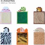 6 Animals Felt Sensory Mats For Autistic Children Sensory Tiles For Kids Sensory