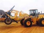 Wenyang machinery WY978J 12Ton wheel loader with log grapple suitable for big