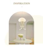 Cream style designer jellyfish chandelier minimalist and creative living room