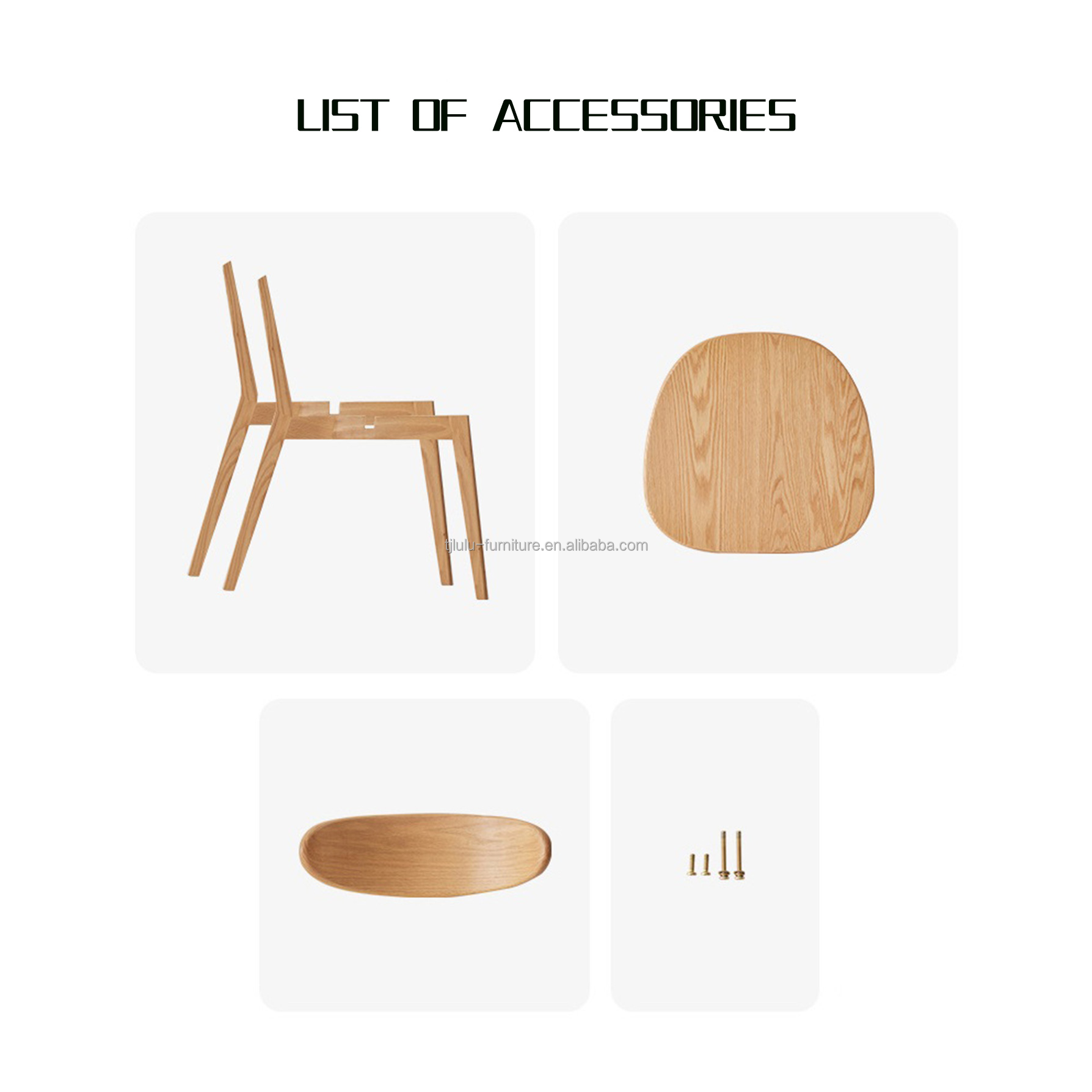 Customized Solid Wood Fast Food Cafe Restaurant Tables and Chairs with Rubber Wood Frame at Prices