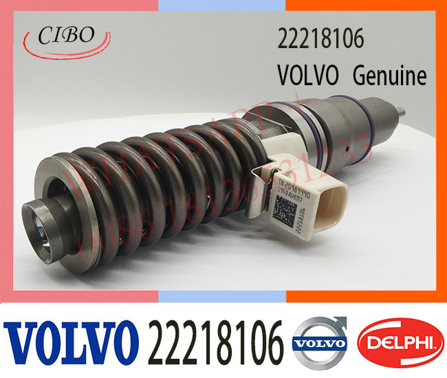 22218106 VOL Diesel Engine Fuel Injector 22218106 BEBE5L14001 for VOL MD16, 85020091 22218106 85020090