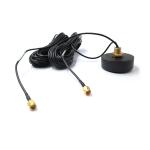 Black Radome Color High Gain 28dBi GSM GPS WiFi 4G Combo Antenna with RG174 Coax