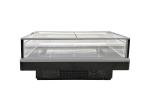 Supermarket Chest Freezer With Top-Sliding Glass Door And An Ultra-Large Glass