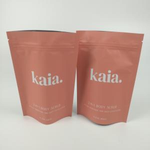 Wholesale Cosmetic Plastic Stand Up Zipper Barrier Bag Matt Finished Resealable from china suppliers