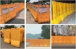 Construction Site Plastic Road Barrier Customized Water Filled Barrier